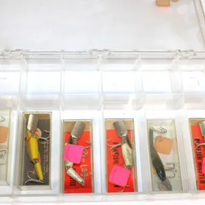 6 Paw Paw Fishing Lures In Box