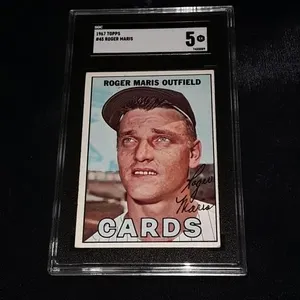 1967 Topps Roger Maris SGC 5