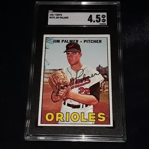 1967 Topps Jim Palmer SGC 4.5