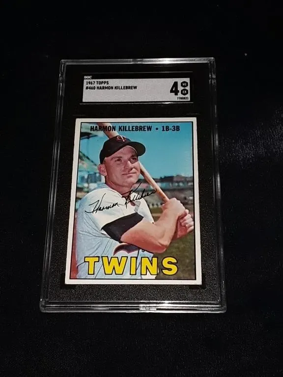 1967 Topps Harmon Killebrew SGC 4