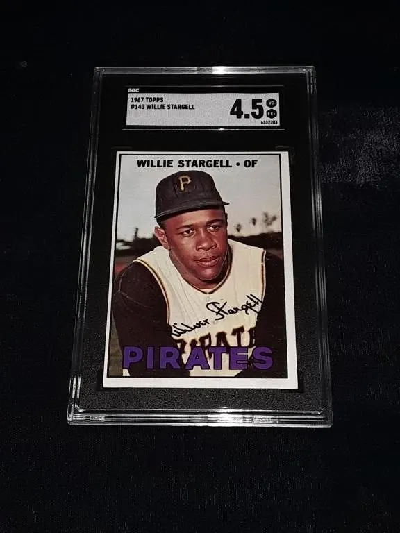1967 Topps Willie Stargell SGC 4.5