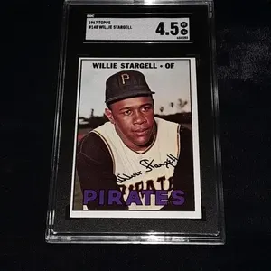 1967 Topps Willie Stargell SGC 4.5