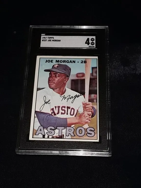 1967 Topps Joe Morgan SGC 4