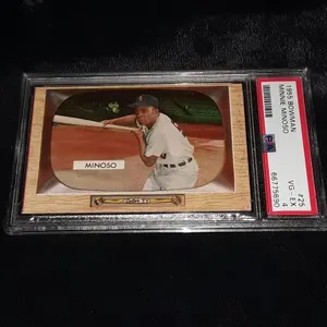 1955 Bowman Minnie Minoso PSA 4