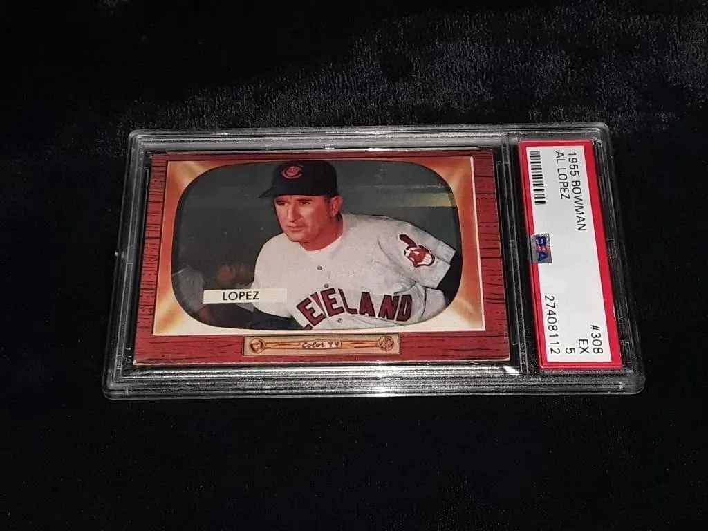 195 Bowman Al Lopez PSA 5