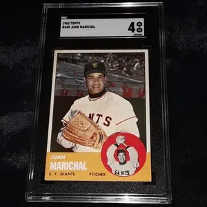1963 Topps Juan Marichal SGC 4