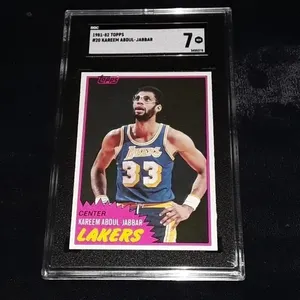1981-82 Topps Kareem Abdul-Jabbar SGC 7