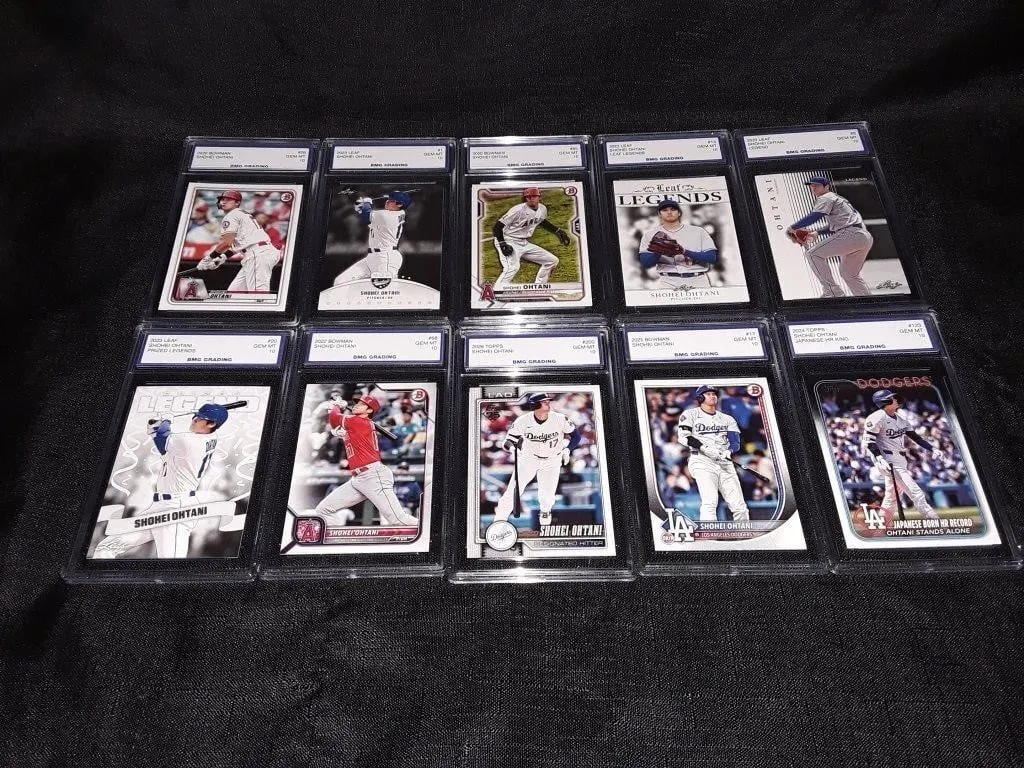 Shohei Ohtani 10 Card Lot