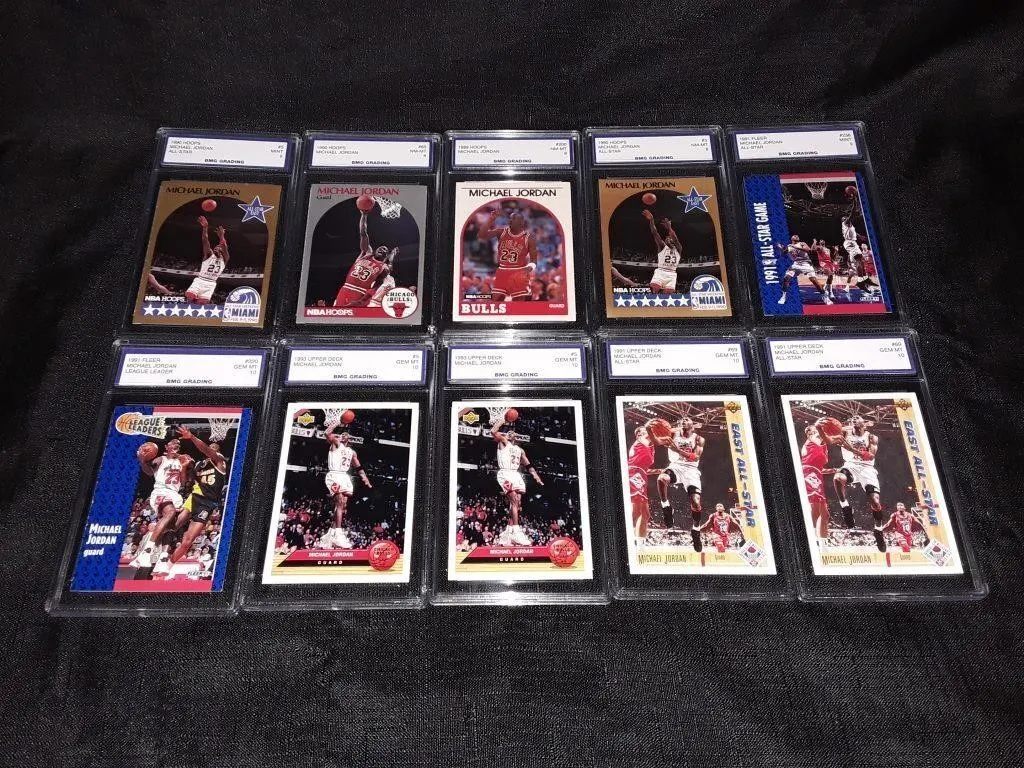 Michael Jordan 10 Card Lot