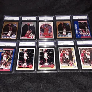 Michael Jordan 10 Card Lot