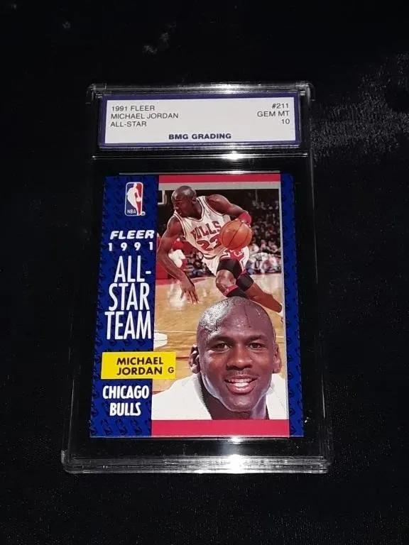 1991 Fleer Michael Jordan GEM MT 10