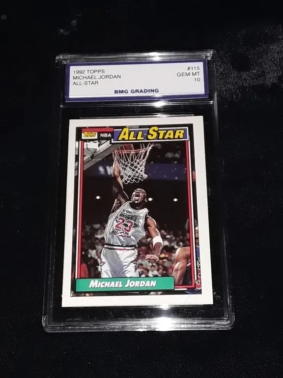 1992 Topps Michael Jordan GEM MT 10