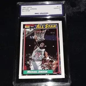 1992 Topps Michael Jordan GEM MT 10