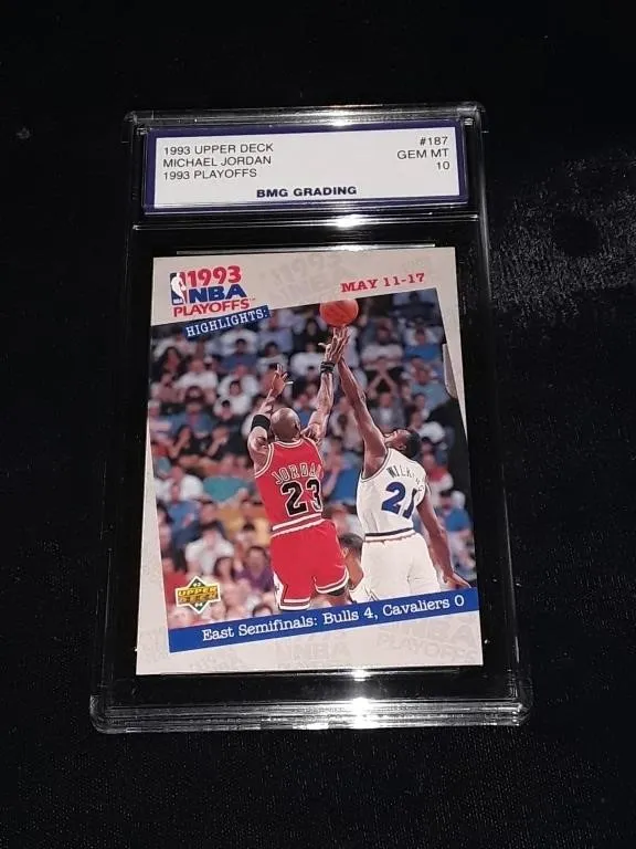 1993 Upper Deck Michael Jordan GEM MT 10