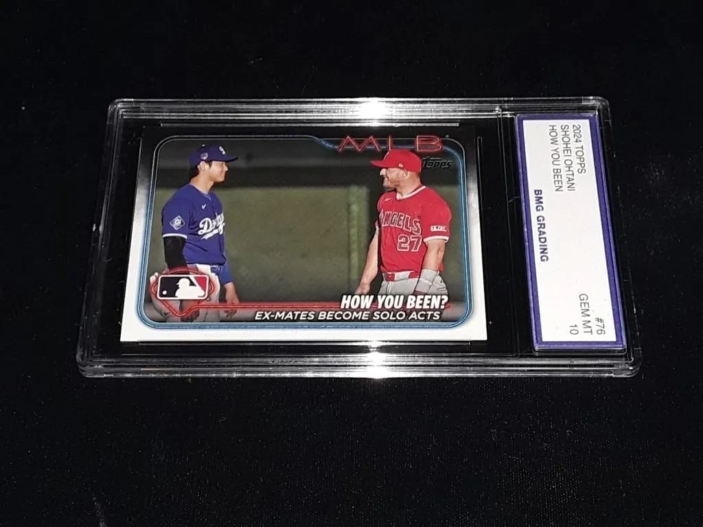 2024 Topps Shohei Ohtani/Mike Trout GEM MT 10