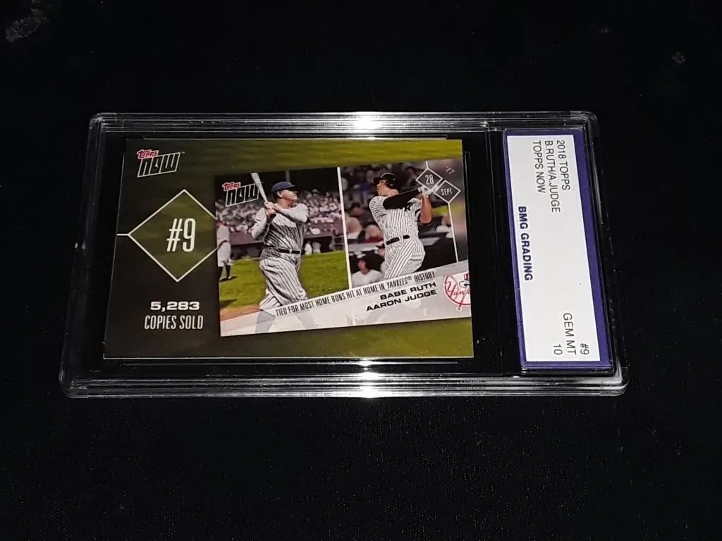 2018 Topps Aaron Judge/Babe Ruth GEM MT 10