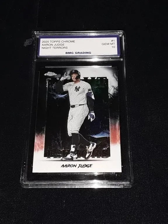 2025 Topps Chome Aaron Judge GEM MT 10