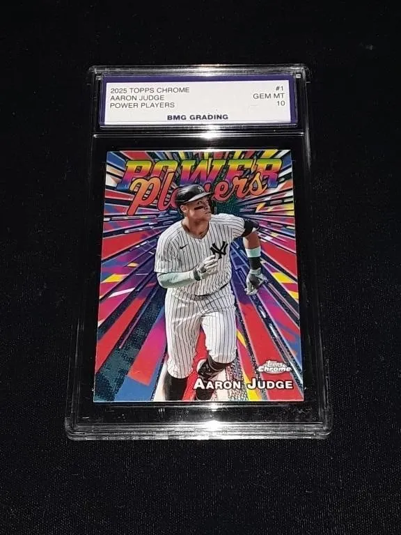 2025 Topps Chrome Aaron Judge GEM MT 10