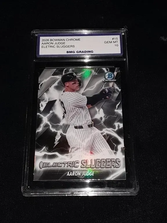 2026 Bowman Chrome Aaron Judge GEM MT 10