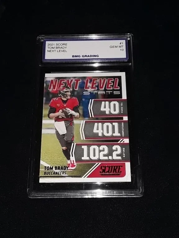 2021 Score Tom Brady GEM MT 10