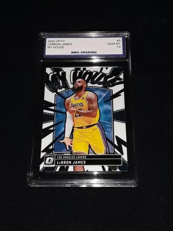 2025 Optic Lebron James GEM MT 10