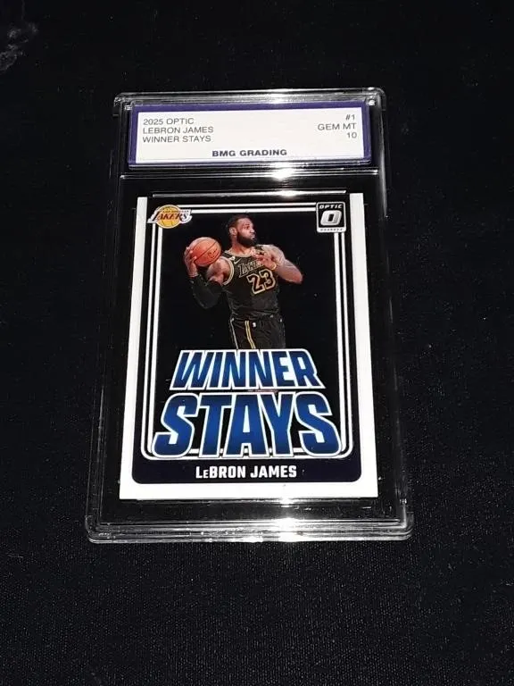 2025 Optic Lebron James GEM MT 10