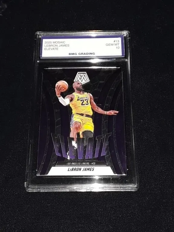 2025 Mosaic Lebron James GEM MT 10