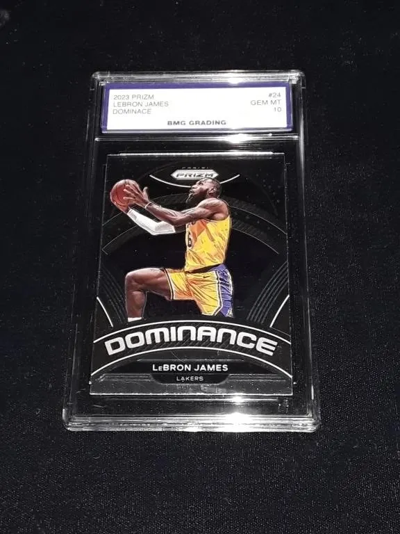 2023 Prizm Lebron James GEM MT 10