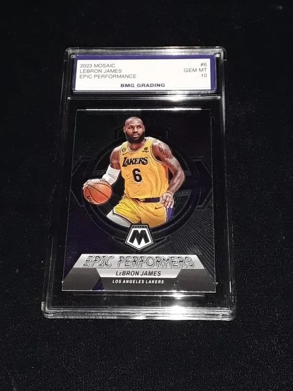 2023 Mosaic Lebron James GEM MT 10