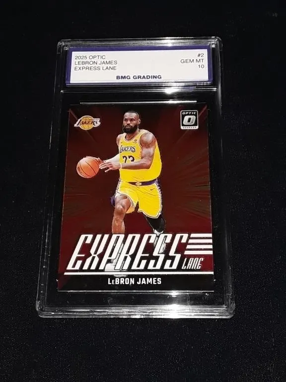 2025 Optic Lebron James GEM MT 10