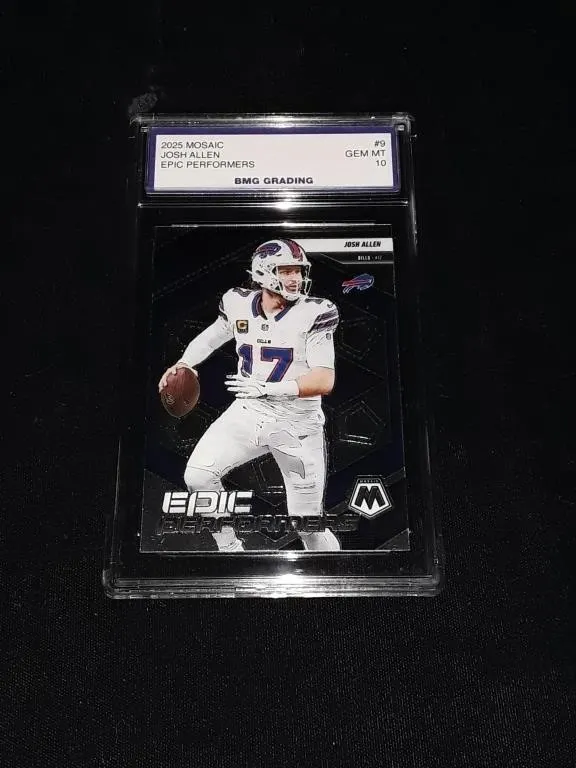 2025 Mosaic Josh Allen GEM MT 10