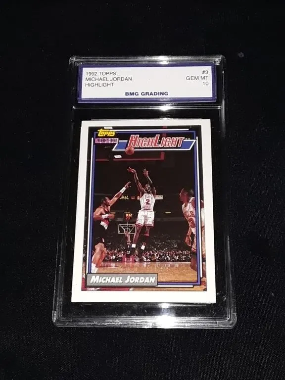1992 Topps Michael Jordan #3 GEM MT 10