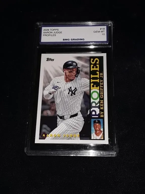 2026 Topps Aaron Judge #18 GEM MT 10