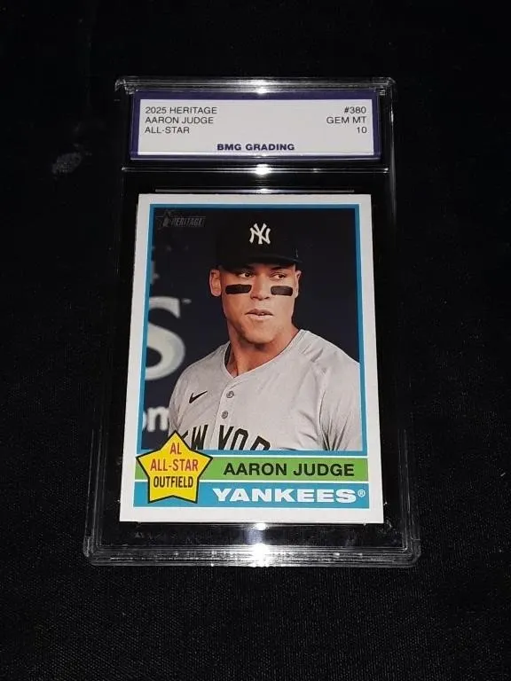 2025 Heritage Aaron Judge #380 GEM MT 10
