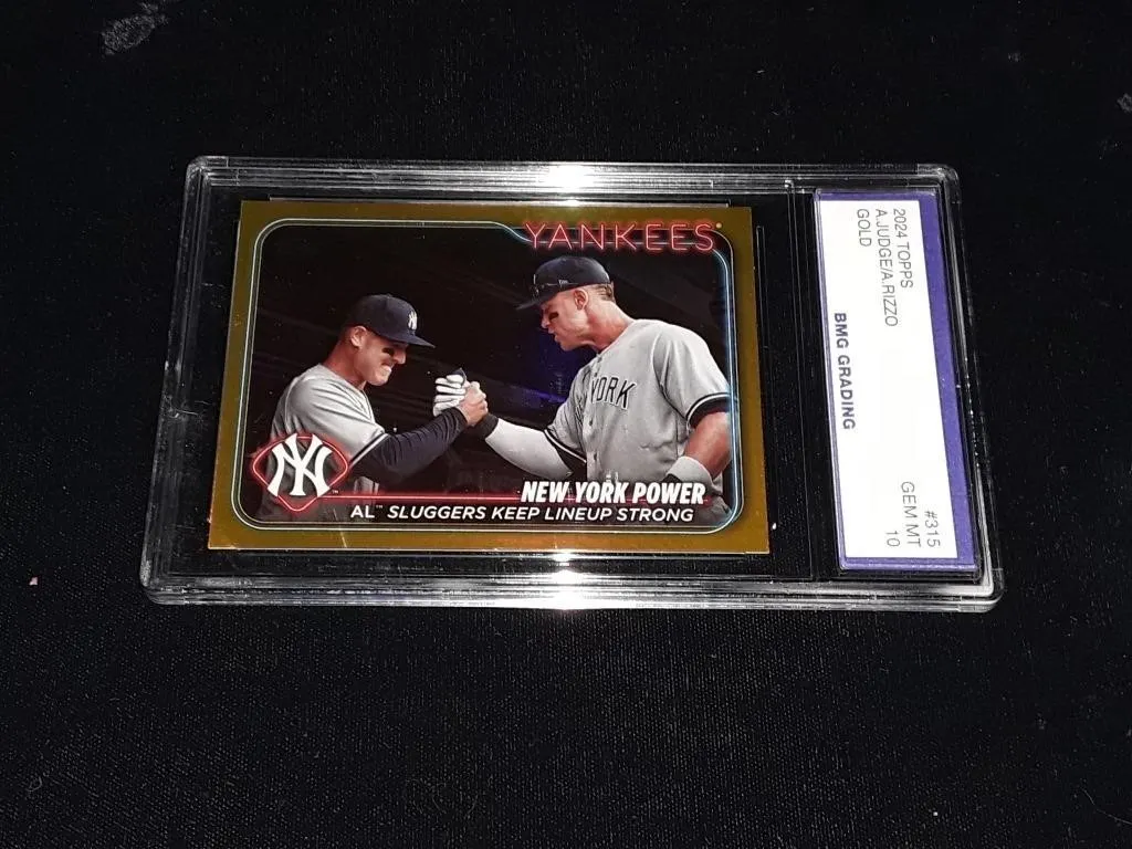2024 Topps A.Judge/A.Rizzo #315 GEM MT 10