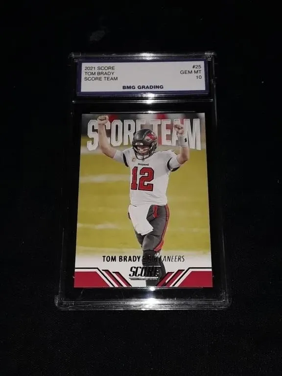 2021 Score Tom Brady #25 GEM MT 10