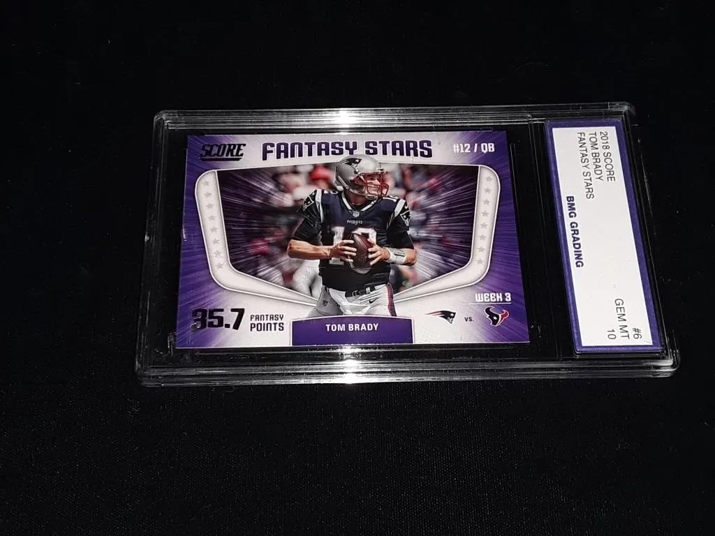 2018 Score Tom Brady #6 GEM MT 10