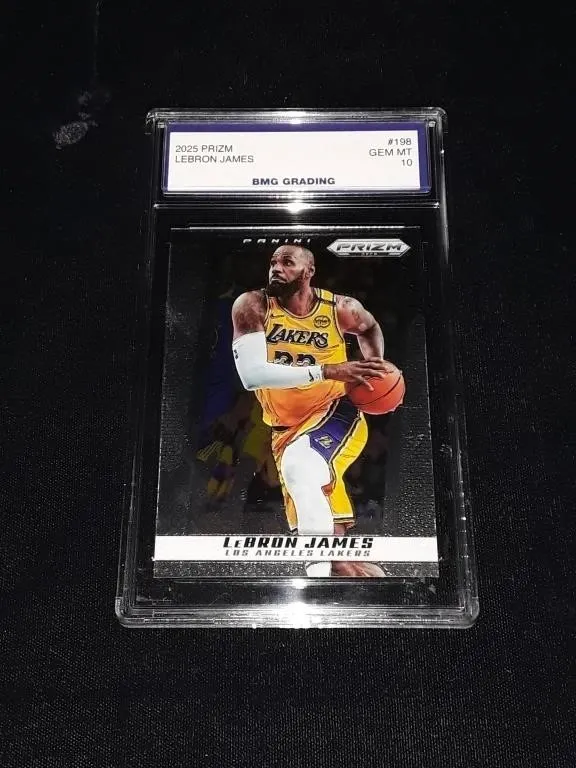 2025 Prizm Lebron James #198 GEM MT 10