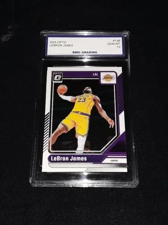 2025 Optic Lebron James #148 GEM MT 10