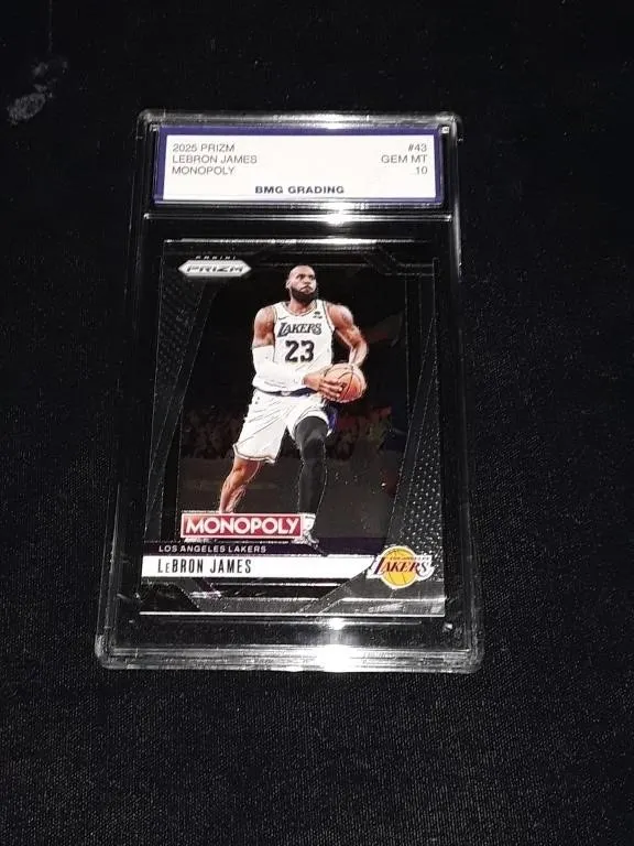 2025 Prizm Lebron James #43 GEM MT 10