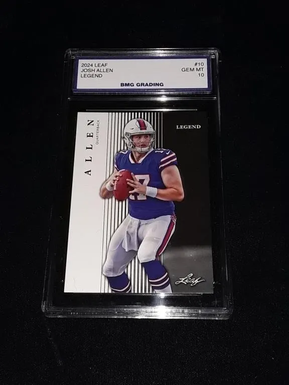 2024 Leaf Josh Allen #10 GEM MT 10