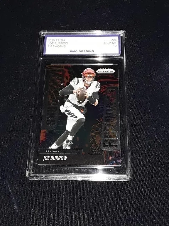 2025 Prizm Joe Burrow #25 GEM MT 10