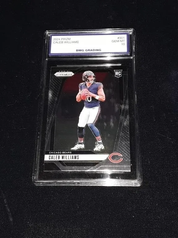 2024 Prizm Caleb Williams #301 GEM MT 10