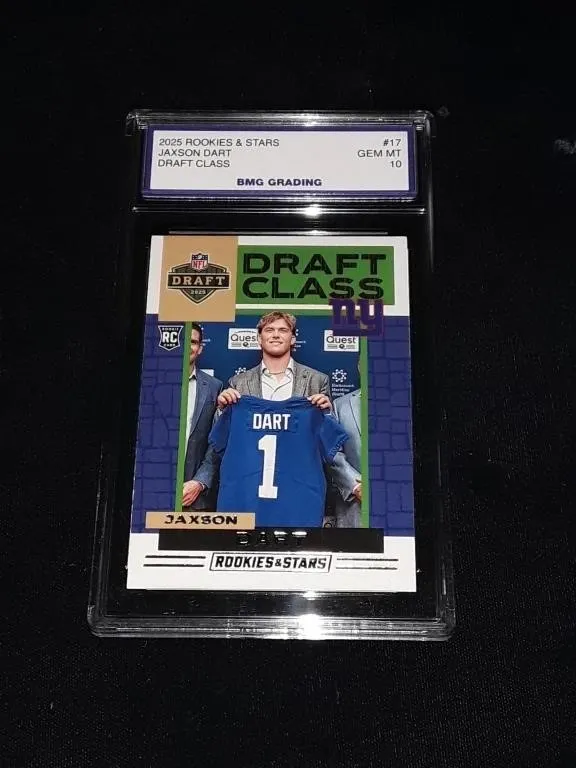 2025 Rookies & Stars Jaxson Dart #17 GEM MT 10