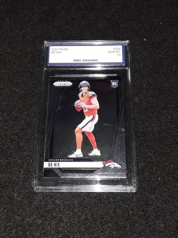 2024 Prizm Bo Nix #309 GEM MT 10