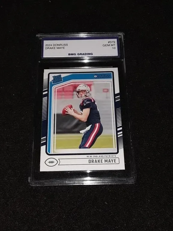 2024 Donruss Drake Maye #379 GEM MT 10