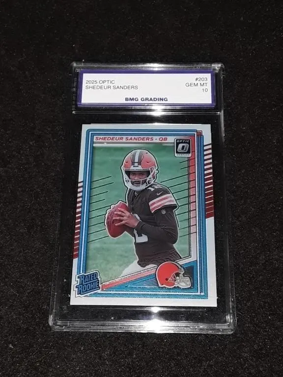 2025 Optic Shedeur Sanders #203 GEM MT 10