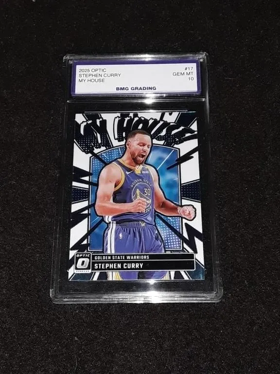 2025 Optic Stephen Curry #17 GEM MT 10