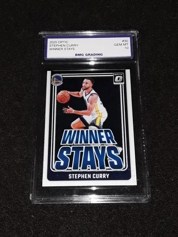 2025 Optic Stephen Curry #30 GEM MT 10
