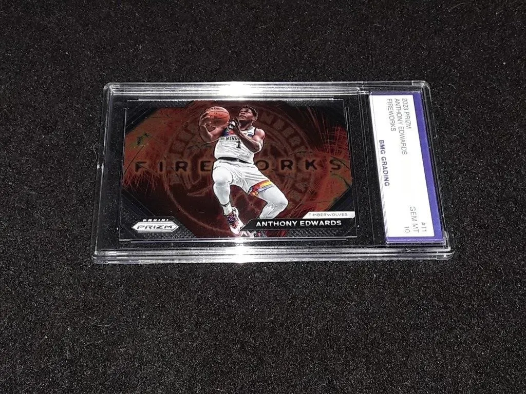 2023 Prizm Anthony Edwards #11 GEM MT 10
